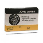 John James beading #10 needles 